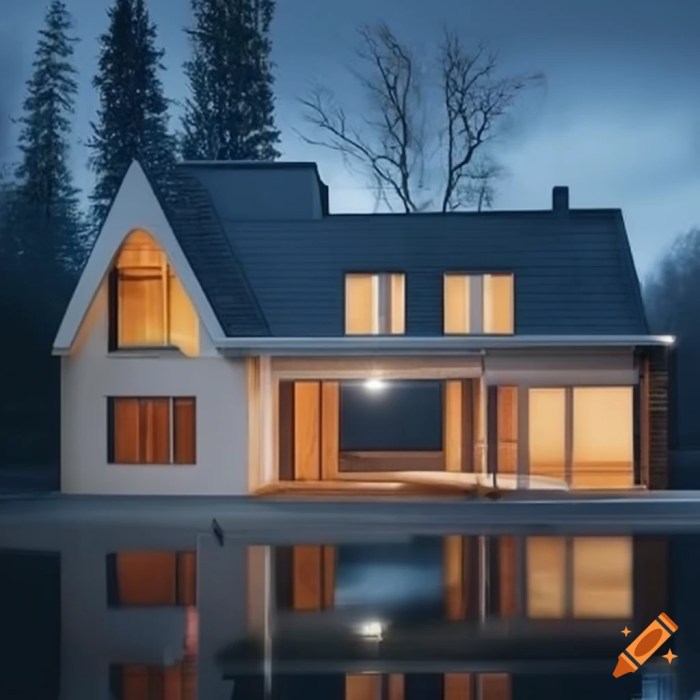 Desain rumah futuristik