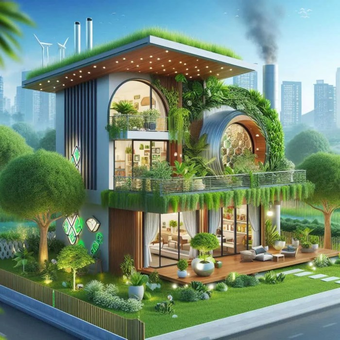 Desain rumah ramah lingkungan