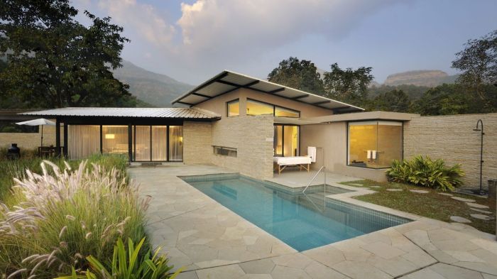 Premium AI Image | illustration of Modern interior design house with ...