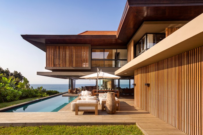 Desain rumah tropis modern