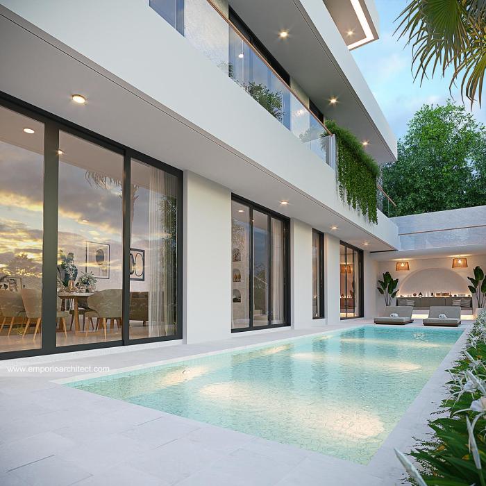 #swimmingpooldesign - Mr. TJR 1567 Modern Arcaya Villa 3 Floors Design ...