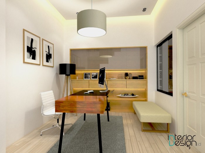 Desain rumah dengan konsep home office