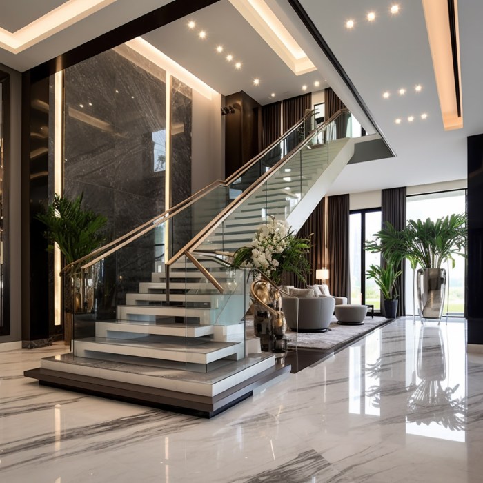 Desain rumah villa modern